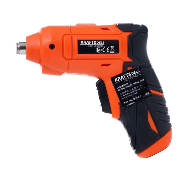 Önmetsző akkumulátorral, 3, 6 V, 800 mAh, Kraft &Dele KD1576