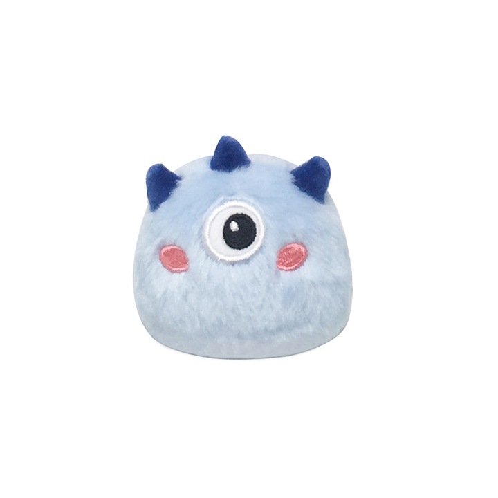 Breloc Monstru, Poliester, Albastru