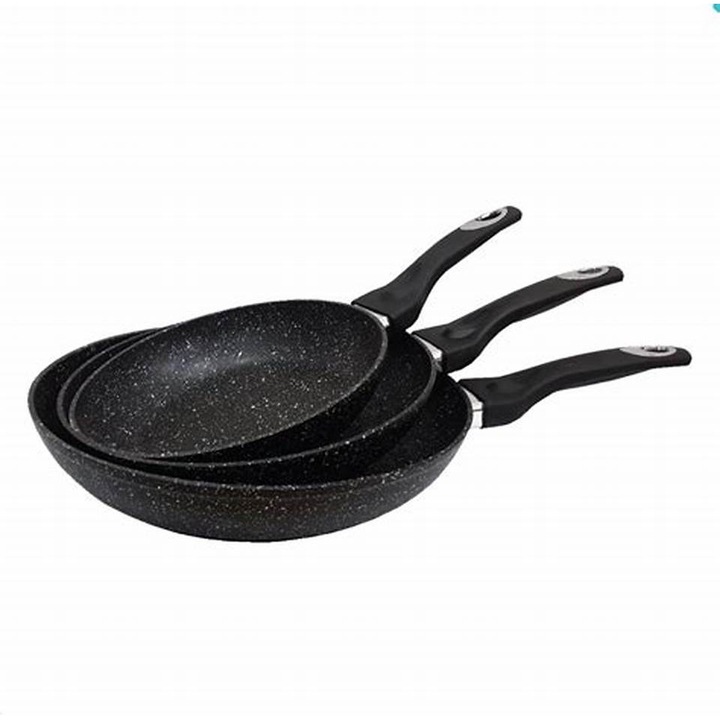 Комплект от 3 индукционни тигана Silver Royal