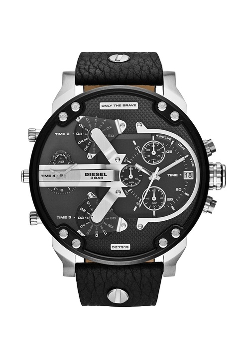 Diesel Черен часовник с хронограф