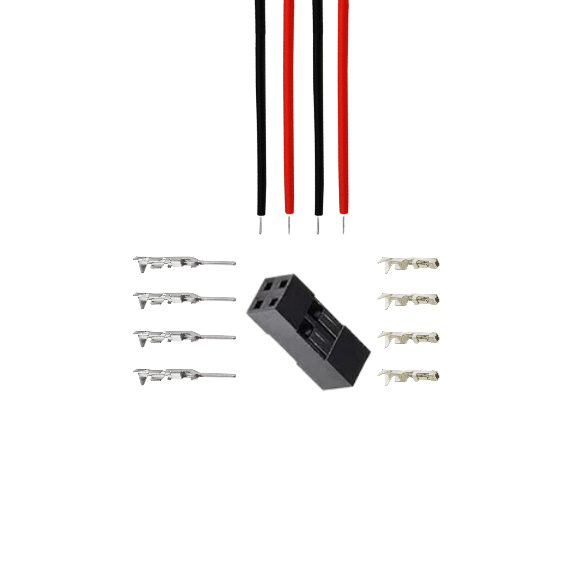 4-пинов многослоен комплект конектори Dupont, с проводници и клеми, за ...