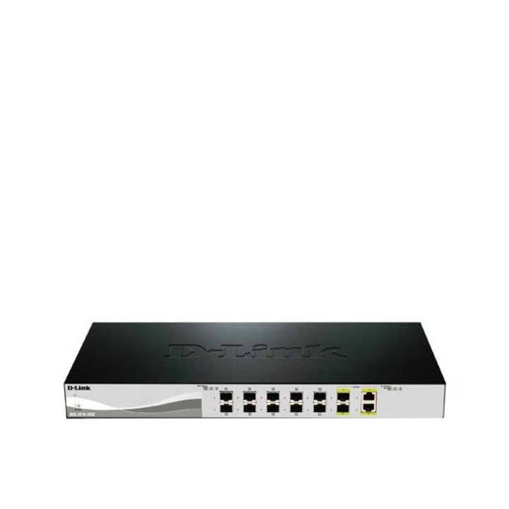 D-Link DXS-1210-12SC 12 Port Layer 2 Smart Managed 10Gigabit Ethernet Switch, Switch