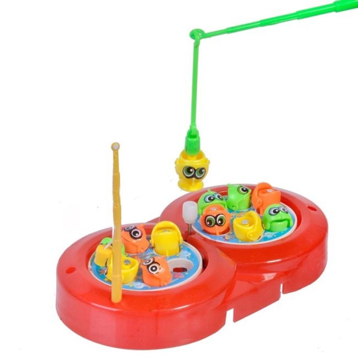 Shopiens® 12 részes horgászkészlet gyerekeknek, többszínű