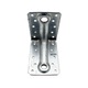 Set 20 bucati coltare metalice pentru lemn ZN, 50x50x35x2.5mm