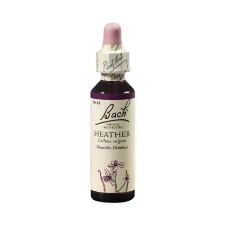 Picaturi BACH 14 HEATHER (IARBA NEAGRA), 20 ml