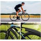 Set 2 Aparaturi Mountain Bike, Plastic, Portabile, Ajustabile, Negru