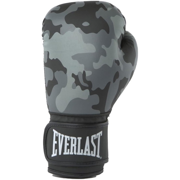 Боксови ръкавици Everlast Spark GL 14 oz, Сив камуфлаж