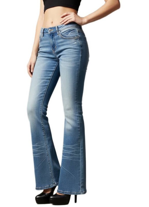 Blugi Trang B107 culoare albastru