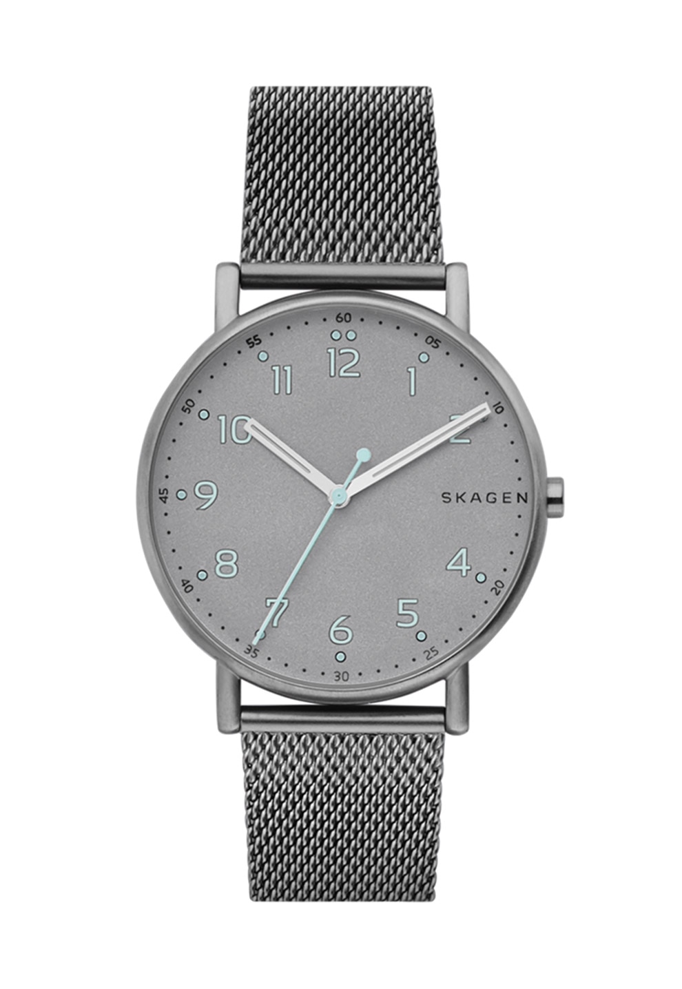 Skagen Ceas argintiu inchis