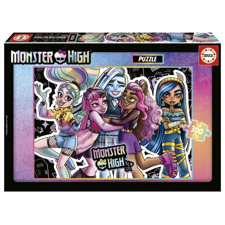 Puzzle, Educa, Monster High, 300 piese