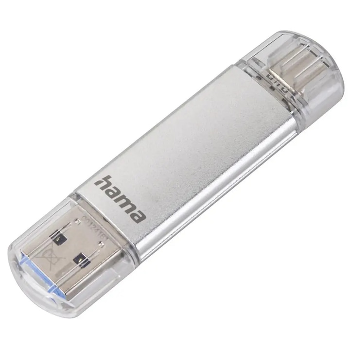 Memorie flash, HAMA, „C-Laeta” Tip USB-C 256 GB USB 3.1/USB 3.0, 70Mb/s