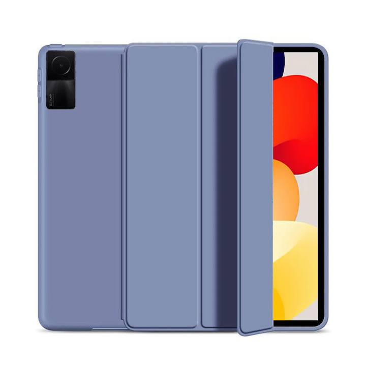 Ultra Slim tok, Revomag, Xiaomi Redmi Pad SE 11.0", TPU Smart Cover, levendula lila