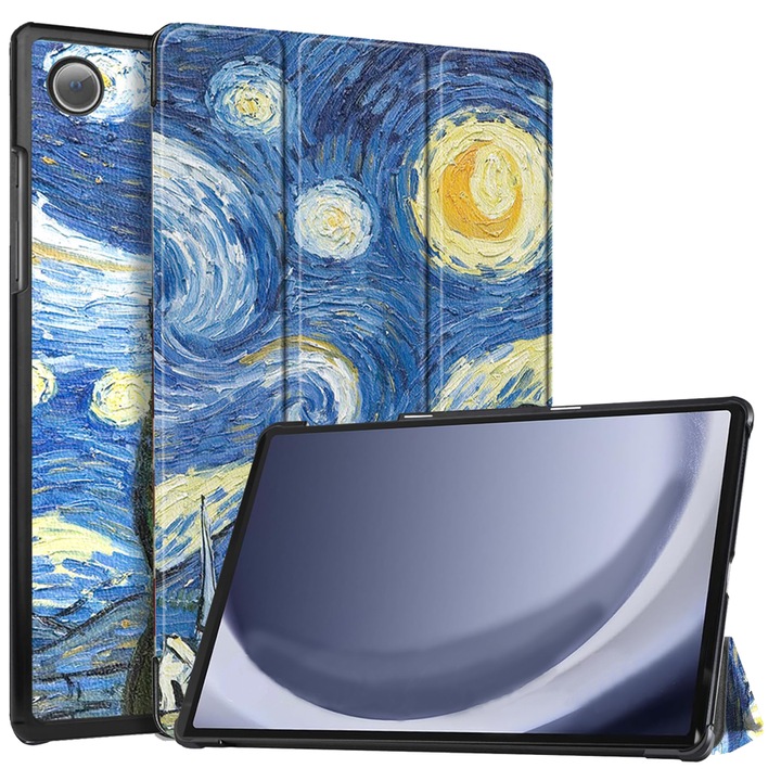 Kалъф Revomag, За Таблет Samsung Galaxy Tab A9 Plus 11.0", Smart Cover, Starry Night