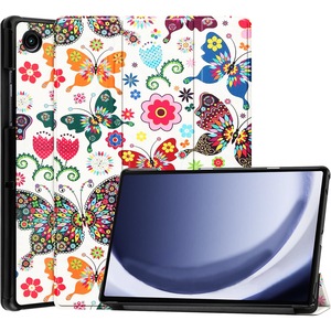 Husa Ultra Slim, Revomag, pentru Samsung Galaxy Tab A9 Plus 11.0" (2023), Smart Cover - Butterflies