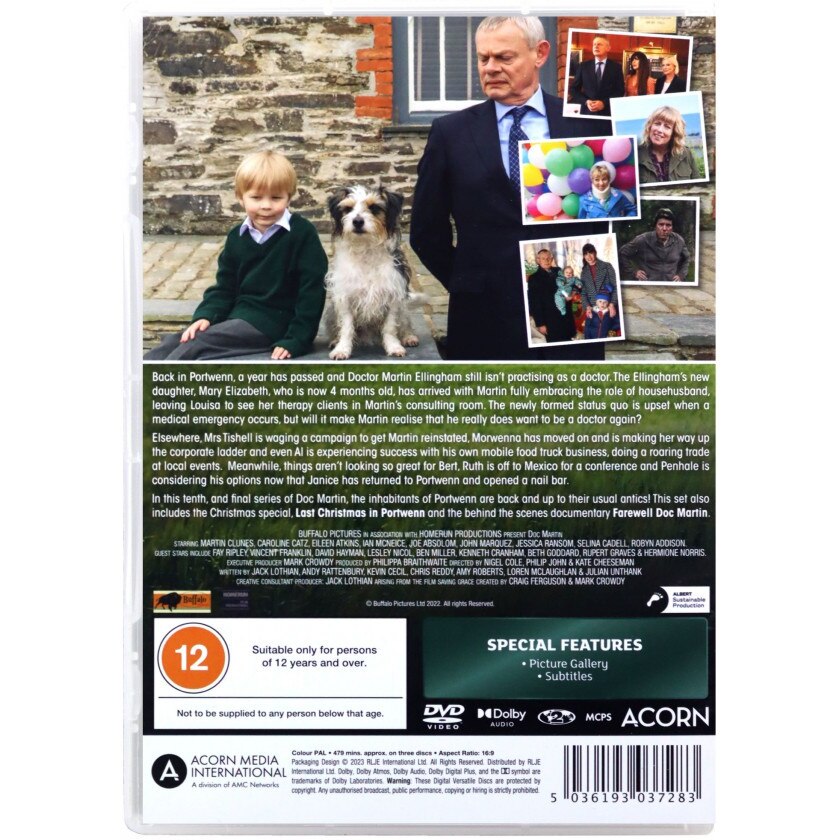 Doc Martin: Season 1-10 (+Finale) [DVD] - eMAG.bg