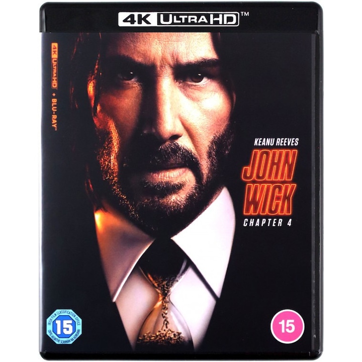 John Wick: 4. felvonás [Blu-Ray 4K]+[Blu-Ray]