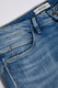 GUESS, Blugi skinny cu aspect decolorat, Albastru deschis, 30