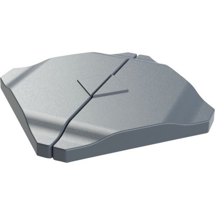 Placi Contragreutate Pentru Suport Umbrela Cu Picior In Cruce 50, 5x50, 5x 7, 4 Cm, 2 buc