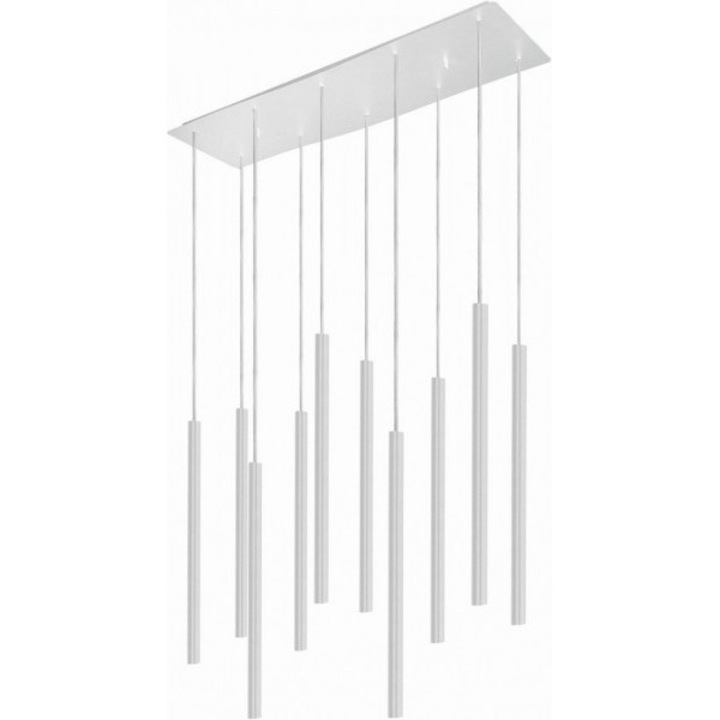 Полилей Nowodvorski, Laser X, G9, IP20, стомана, бяло