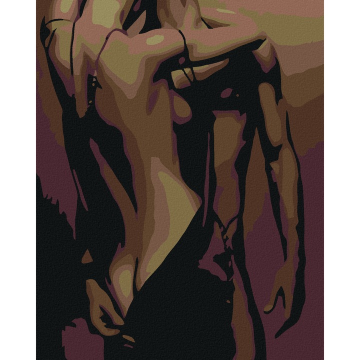 Goblen cu diamante - 50 de umbre, 40x50 cm / cu rama (deja intinsa)