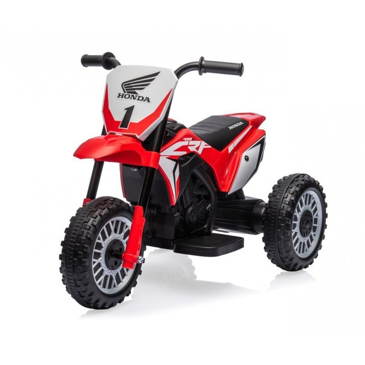 Motocicleta electrica, HONDA CRF, 450R, Rosu, 6v4.5 Ah