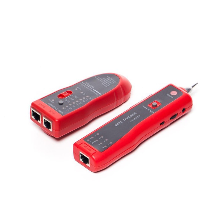 Netrack RJ45, RJ11 мрежов тестер и локатор на кабели