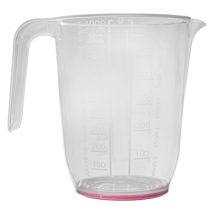 Cana gradata 500ml, plastic, Domotti Dozi