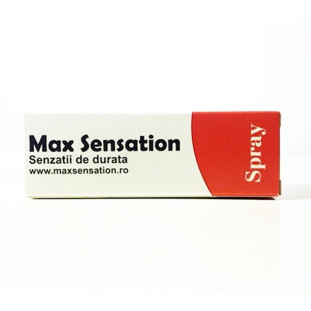 Spray Max Sensation, pentru intarzierea ejacularii si erectii ferme, 10 ml
