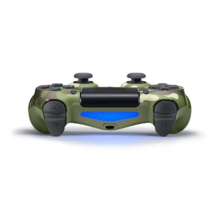 DualShock 4 v2 kontroller PlayStation 4-hez (PS4), Green Camouflage