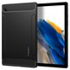 Husa de protectie tableta Spigen, Rugged Armor pentru Samsung Galaxy TAB A8 10.5 X200/ X205, Negru mat