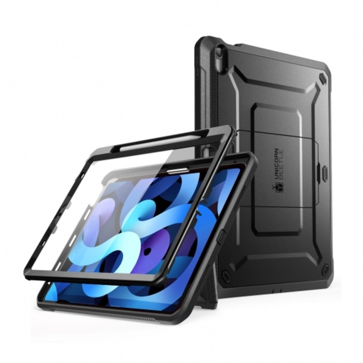 Защитен калъф за таблет Supcase Unicorn Beetle Pro за Apple iPad AIR 4 2020/ AIR 5 2022, черен