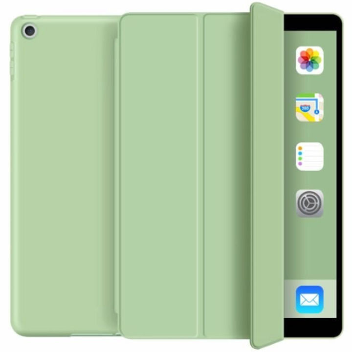 Защитен калъф за таблет Tech-Protect Smartcase, За Apple iPad 10.2 2019/ 2020/ 2021, Зелен