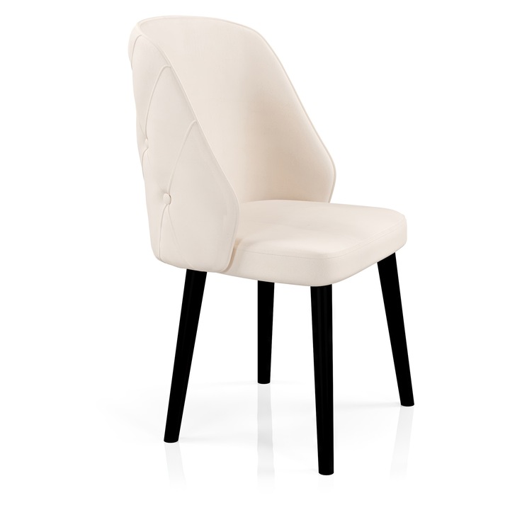 Scaun Babyface Lexus Crema (picior negru) HAMAN