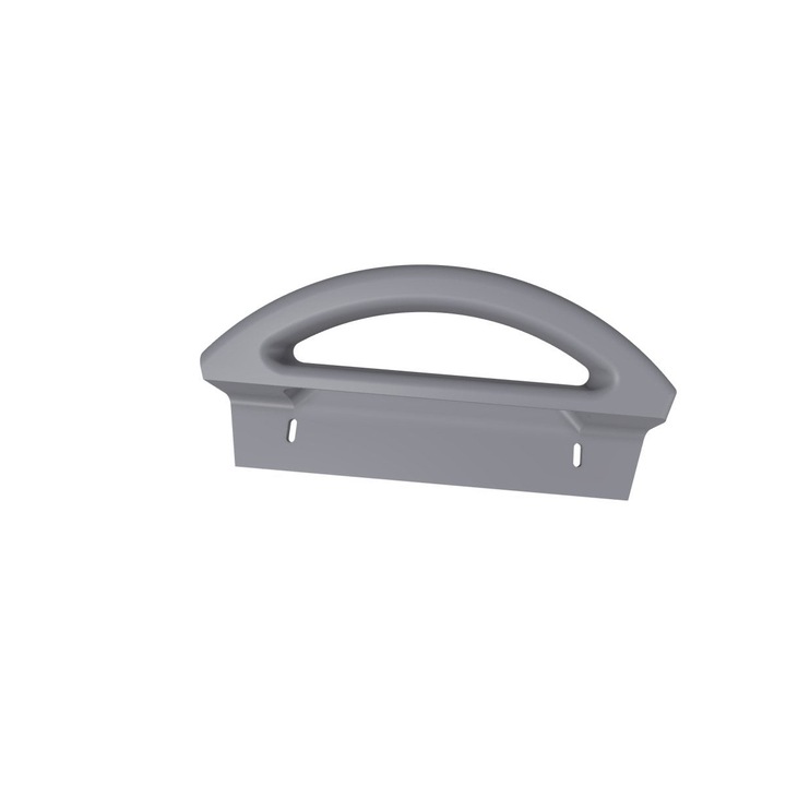 Maner usa frigider, Hausmanns-shop, Metal, Argintiu