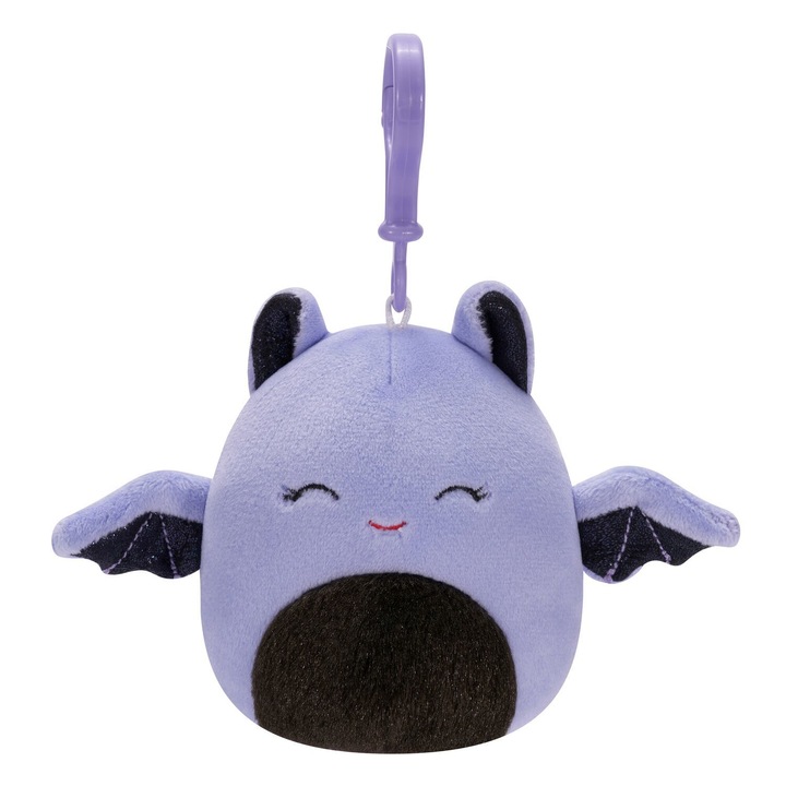 Squishmallows, лилавото прилепче Joldy, плюшена играчка Halloween Squad, 10 cm