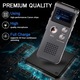 Reportofon digital 8GB multifunctional, portabil, negru, mini