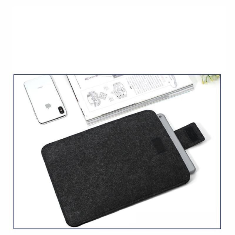 Husa laptop din fetru, negru, 34x25cm, pentru notebook de pana la 13 inch