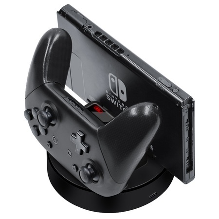 Statie de Incarcare pentru 4 Manere Nintendo Switch cu 2 Porturi
