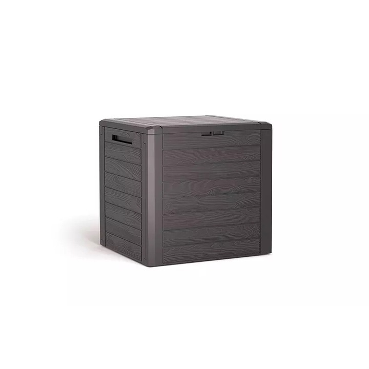 Kerti láda 140 l, nabbi, MBWL140, barna