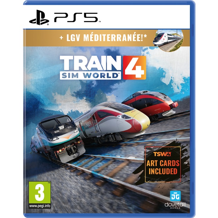 Train Sim World 4 Deluxe Edition játék Playstation 5-re, Dovetail Games