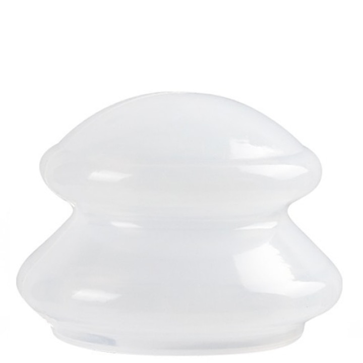 Ventuza cu Maner din Silicon VENTUZ™ Dimensiunea "XL" pentru Masaj Anticelulitic Profesionist Culoarea Alba