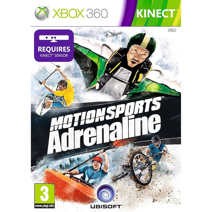 Játék Motionsports Adrenaline, Kinect, Xbox 360