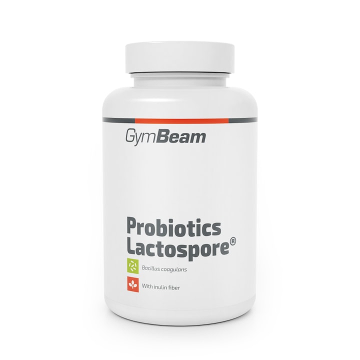 Probiotice Lactospore®, GymBeam, 90 caps