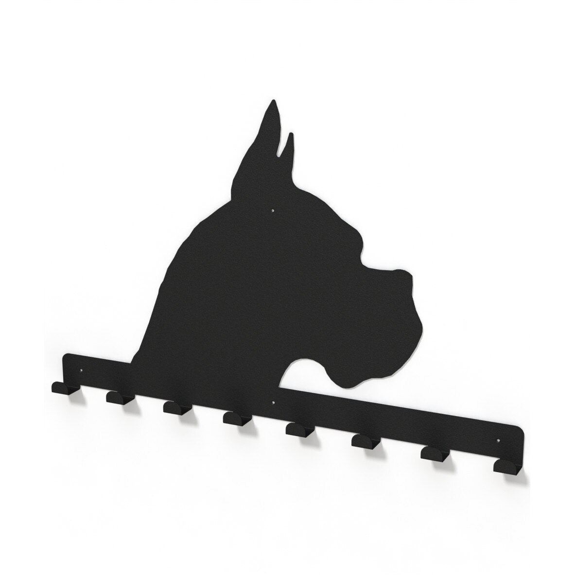 Cuier metalic forma CAINE BOXER Model-3212 Negru