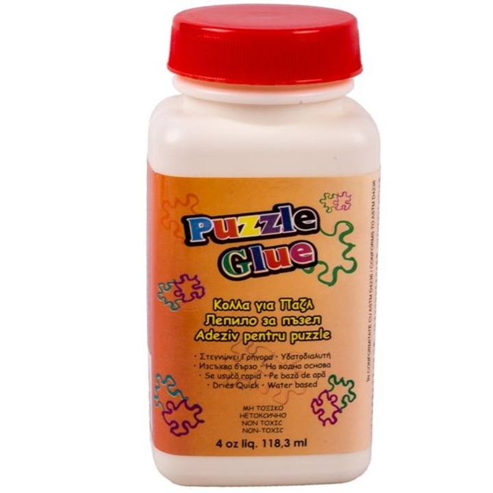 Adeziv pentru Puzzle cu Pensula Shopiens® 120 ml