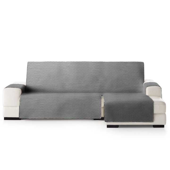 Husa impermeabila coltar dreapta, 250-300 cm, Eysa, Oslo Protect, C6 gri