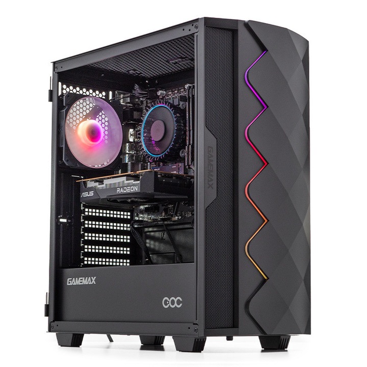 PC Gaming ZMEU Epic Hyper Plus, Intel i3-12100F 3.6GHz Alder Lake, 16GB ...