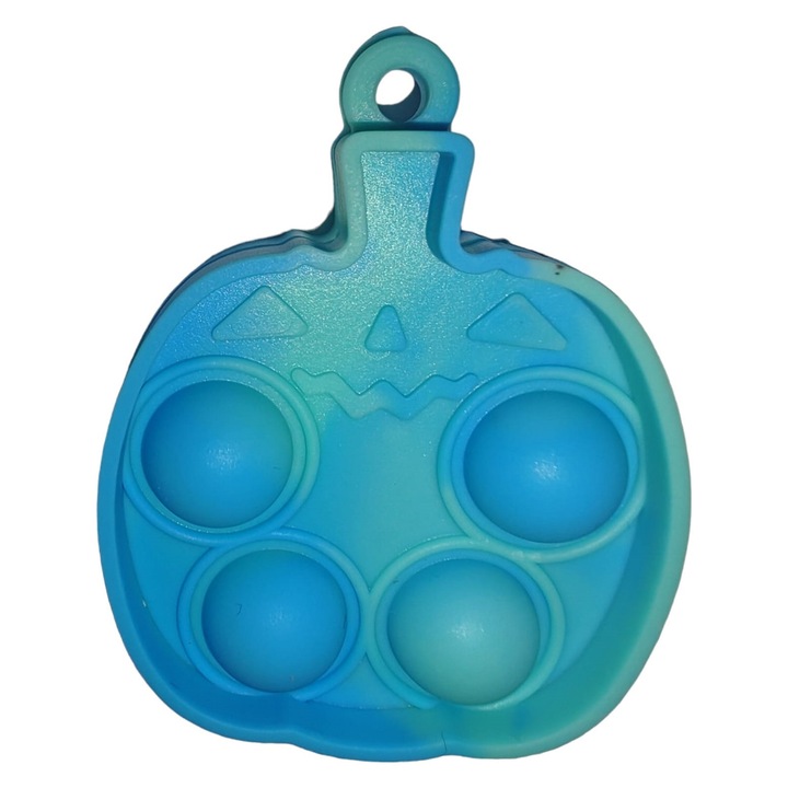 Jucarie Pop It Breloc de Halloween, Dovleac de Halloween, Multicolor, YULMI®