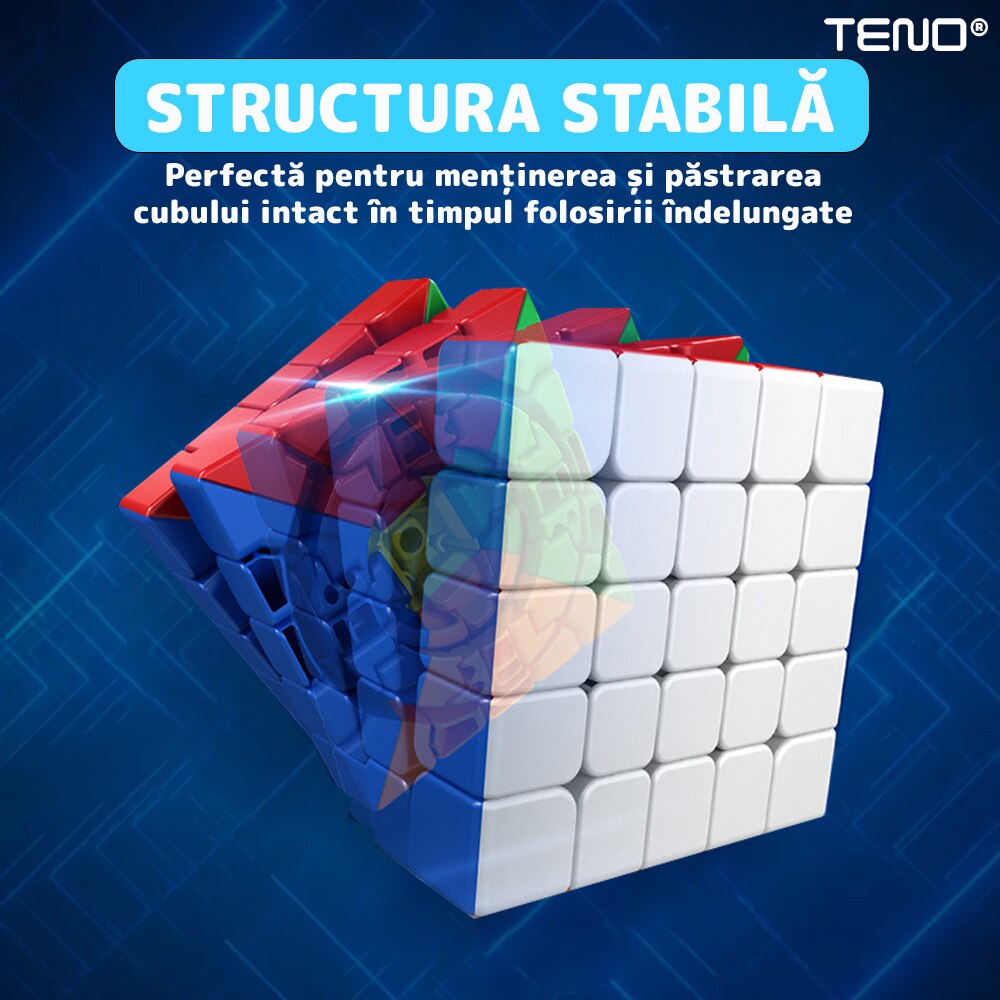 Cub Rubik Magic Cube Magnetic Teno®, speed puzzle, stickerless ...