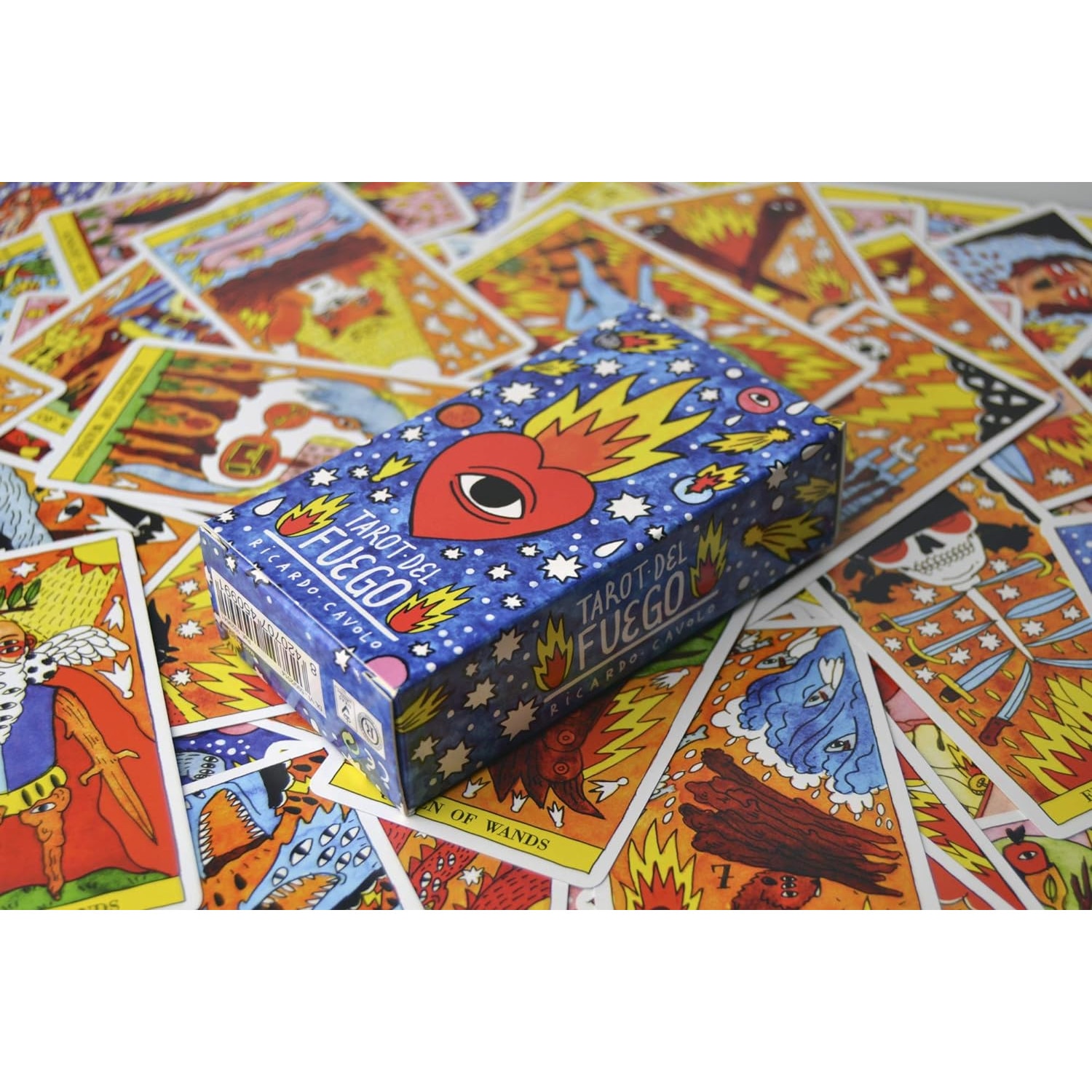Tarot Del Fuego Cartes Tarot Pour Deck Oracles Guide Électronique Jeu